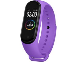 Kiraal Nova – Stappenteller – Activity Tracker – Temperatuurmeter – Bloeddrukmeter – Hartslagmeter – Smartwatch – Horloge – Heren – Dames – Nederlandse Handleiding – Paars