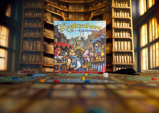 999 Games - De Kwakzalvers van Kakelenburg - Bordspel - Familiespel - Speel met z'n allen tegelijk! - Gezelschapsspel
