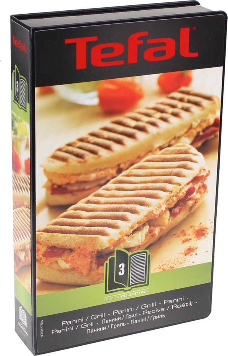 Coffret Snack Collection (Tefal) : Le grill paninis / viandes