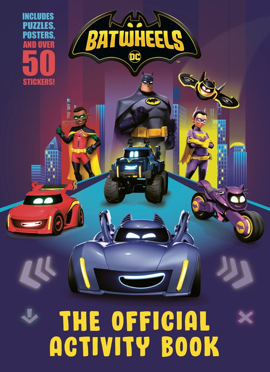 Batwheels: The Official Activity Book (DC Batman: Batwheels), 9780593709931, Livres