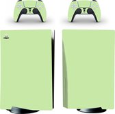 PS5 Disk - Console Skin - Mint Marvel - PS5 sticker - 1 console en 2 controller stickers