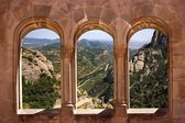 Fotobehang - Arch Window 375x250cm - Vliesbehang