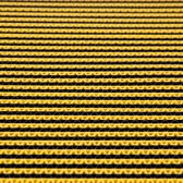 Antislipmat douche - Zwart/geel - 200x120cm - Badmat