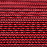Antislipmat douche - Zwart/rood - 200x120cm - Badmat