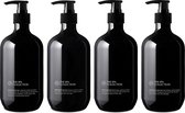 The Spa Collection Gum Tree - Shampooing - Gel douche - Après-shampooing - Savon pour les mains - Flacon pompe élégant - 475 ml - Set de 4