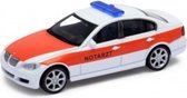 BMW 330i Ambulance (Wit) (12 cm) 1/34 Welly {Modelauto - Schaalmodel - Miniatuurauto - Speelgoed | Ambulance Politie Brandweer | Brandweerauto Brandweerwagen Politieauto Politiewagen Ambulancewagen}