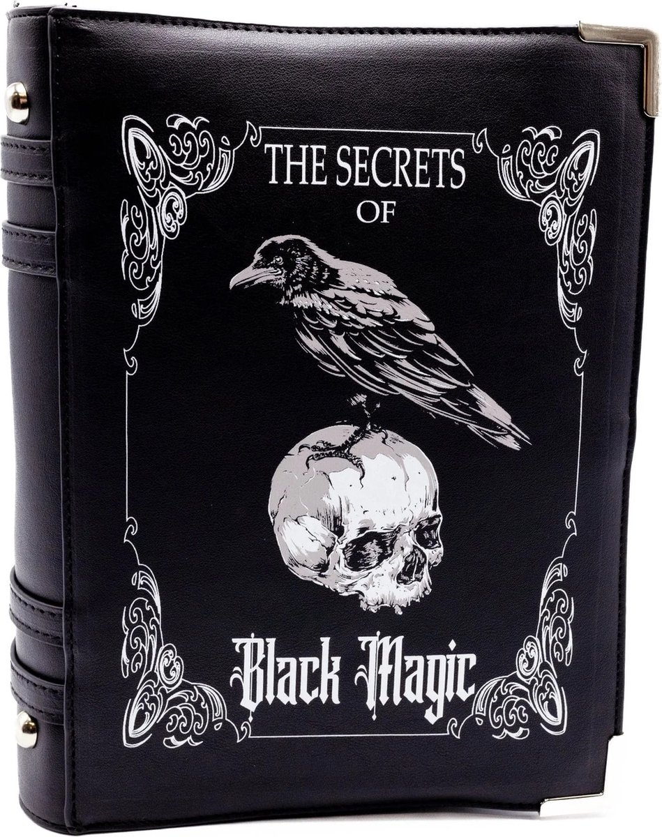 Heartless Black Magic Boek Schoudertas - (bxhxd) ca. 25cm x 19cm x 7cm