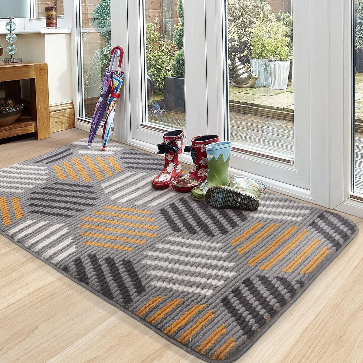 Maison Gratter Tapis de Porte Intérieur Extérieur Saleté Trapper