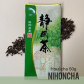 Houjicha 50g - geroosterde Japanse groene thee - Herkomst: Shizuoka, Japan - Losse thee.
