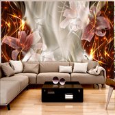 Fotobehangkoning - Behang - Vliesbehang - Fotobehang - Golden Comet - 150 x 105 cm