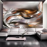 Fotobehangkoning - Behang - Vliesbehang - Fotobehang Kunst - Abstract - Golden cloud - 250 x 175 cm