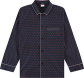 Pockies - Navy Luv Pyjama Shirt - Pyjama Shirts - Maat: L