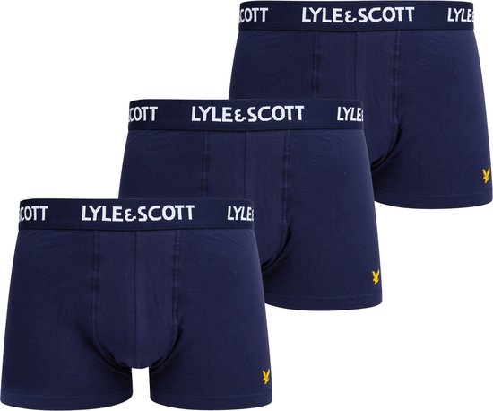 Lyle & Scott - Barclay - Boxer - Pack de 3 - Blauw - taille: L