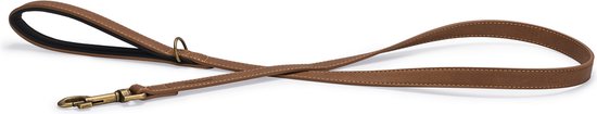 Beeztees Balacron Ax - Hondenriem - Kunstleer - Bruin - 130x2 cm