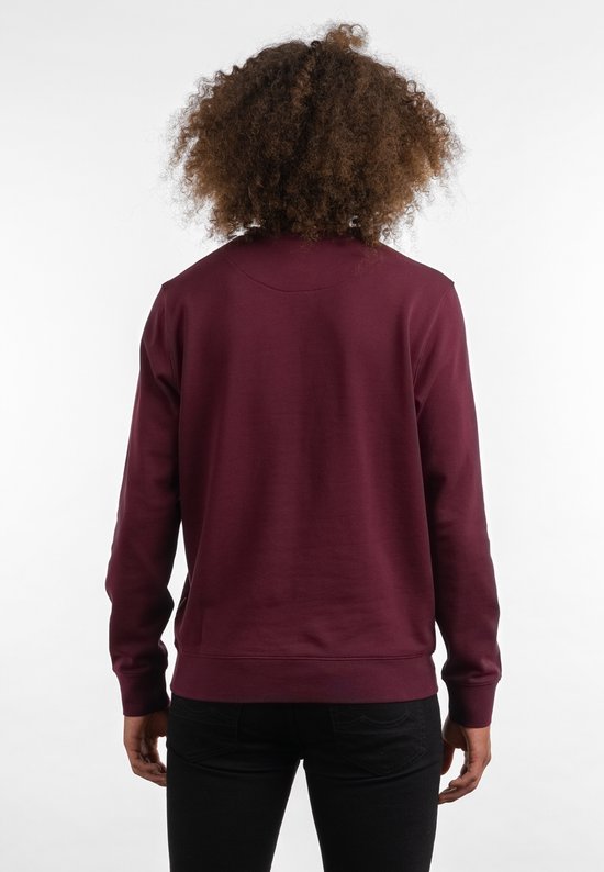 A-dam Lucky - Sweater - Katoen - Trui - Heren - Bordeaux - L