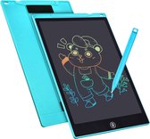 Kleurrijk lcd-schrijfbord, 18 cm , lcd-schrijftablet, elektronische tablet, grafische tablet, digitale tekenpad, kinderspeelgoed voor meisjes van 3 tot 12 jaar (blauw)