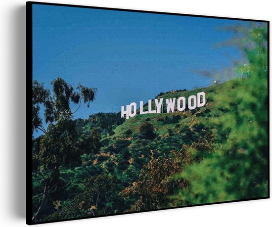 Tableau Acoustique Hollywood Lettres Rectangle Horizontal Basic L (100 x 72 CM) - Panneau acoustique - Panneaux acoustiques - Décoration murale acoustique - Panneau mural acoustique