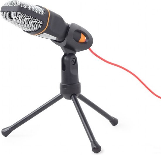 Foto: Gembird mic d 03 microfoon desktop pc bedraad