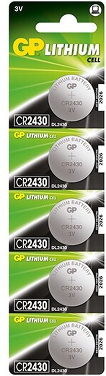 GP Batteries Lithium Cell CR2430 Single-use battery 3 V