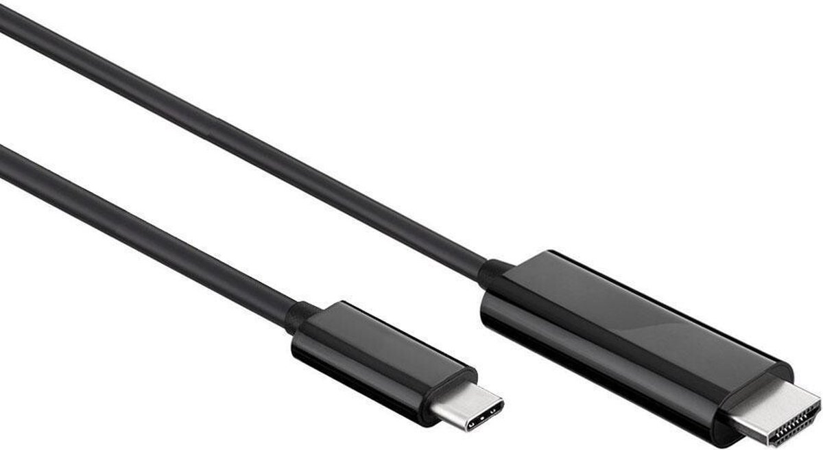 USB C naar HDMI kabel - 4K (60 Hz) - Male naar male - 1.8 meter - Allteq