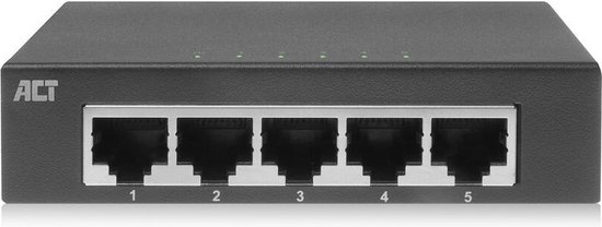 ACT Gigabit Switch, 5-Poorts | AC4415