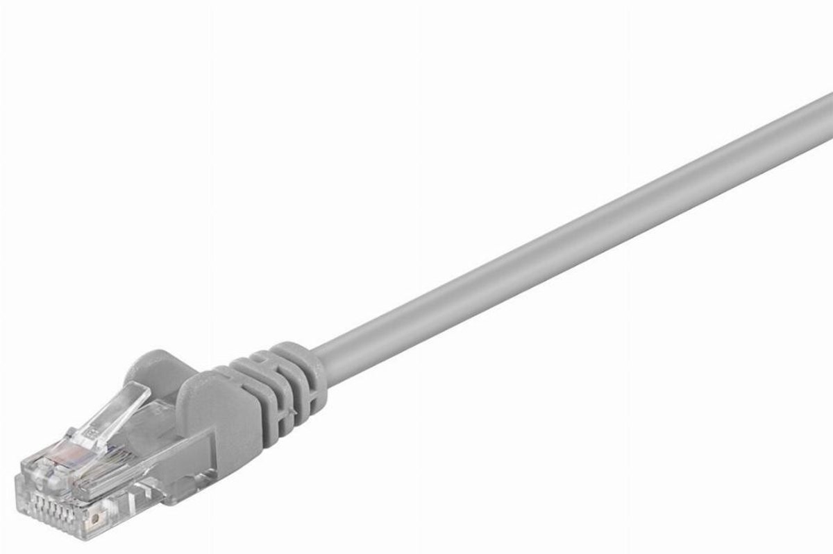 Wentronic 68357 - Cat 5 UTP-kabel - RJ45 - 2 m - Grijs