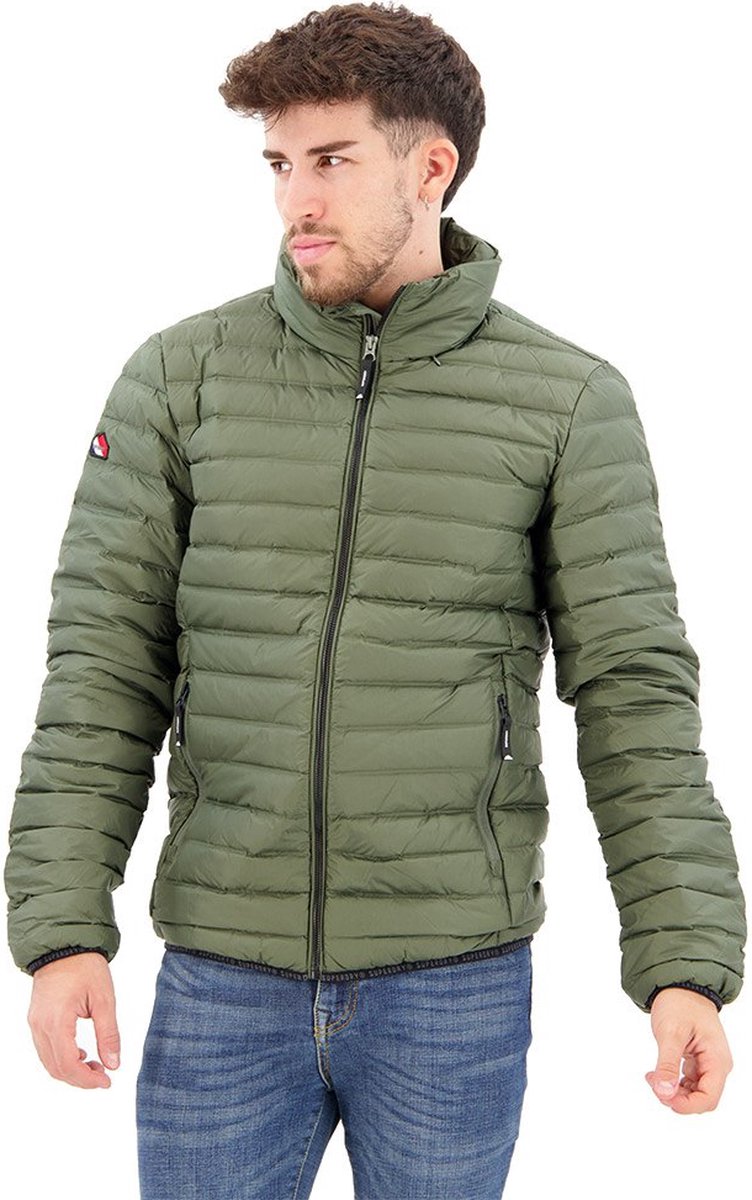 Superdry Core Down Jas S Man Dark Moss