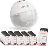 Mammie Draadloze Elektrische Borstkolf - met Timerfunctie - Handsfree & Draagbaar - Met 25 Moedermelk Bewaarzakjes - BPA vrij