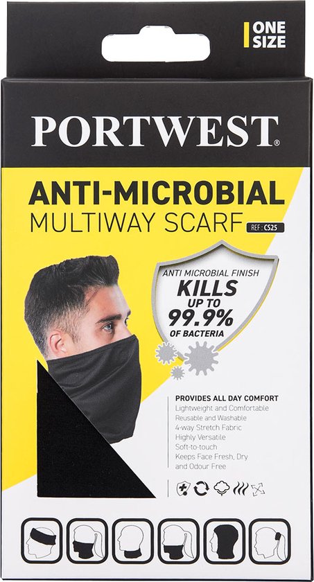 Multiway scarf Anti-microbial