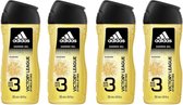 Adidas Douche & Shampooing Homme - Victory League - 4 x 250 ml