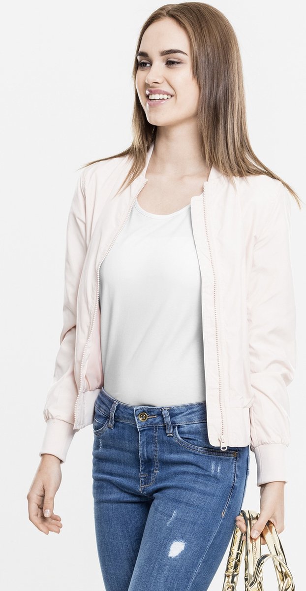 Urban Classics Light Bomber jacket M Roze