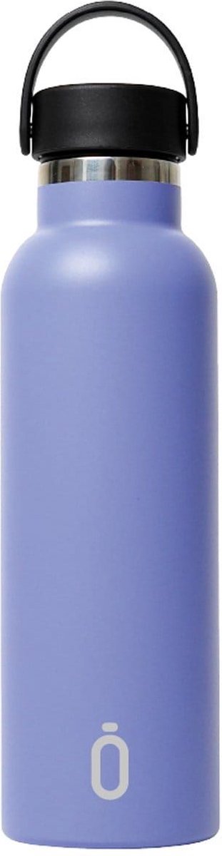 Runbott Roestvrijstalen Fles Met Keramische Coating - 600ml - Lavender