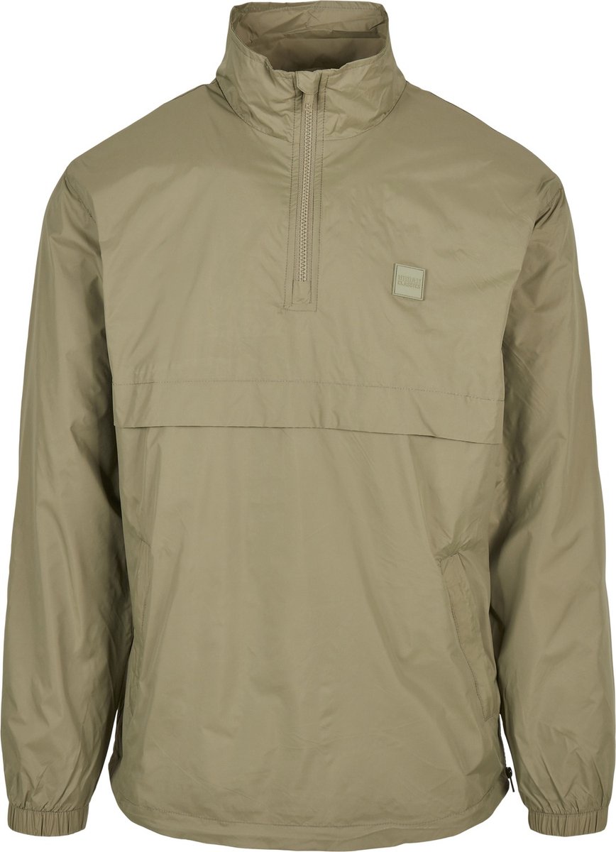 Urban Classics Jacke Stand Up Collar Pull Over Jacket -M Creme