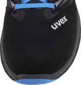 Uvex 2 Trend Halbschuhe S2 69399 Bleu, Noir (69399)-42 (Weite 12)