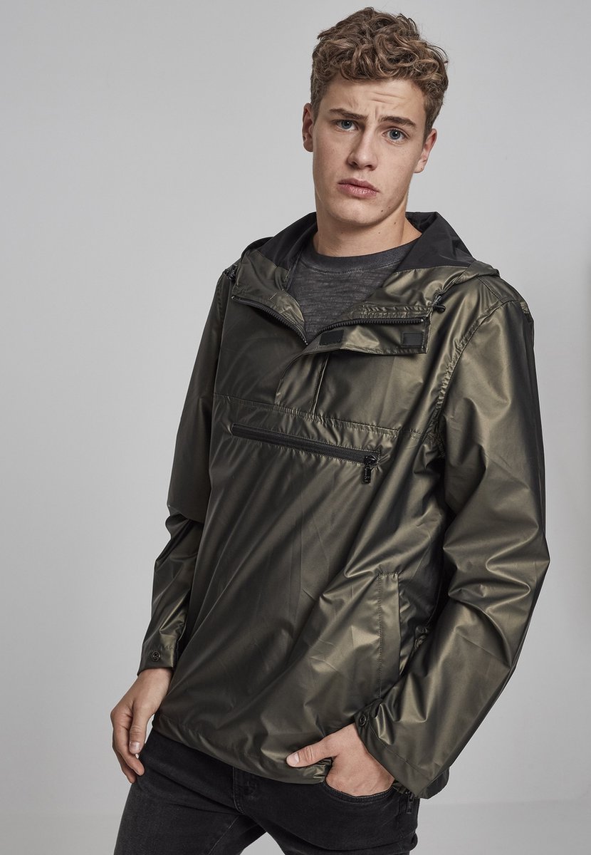 Urban Classics Light Pullover Jas M Groen
