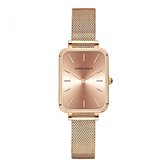 Borasi Actagon Achthoekige Horloge | Rose Goudkleurig | Rose Goud Plaat | Dames Horloges | Vrouwen Horloges | Best Verkochte Horloges | Leuke Cadeau | Cadeau Voor Haar | Cadeau Voor Moeder | Moederdag Cadeautje