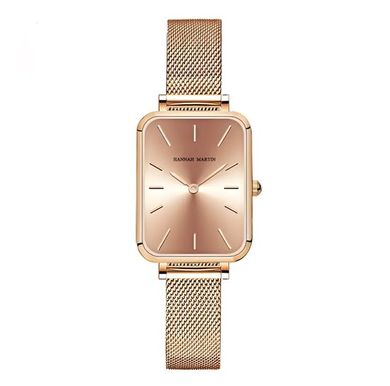 Borasi Actagon Achthoekige Horloge | Rose Goud | Rose Goud Plaat | Dames Horloges | Vrouwen Horloges | Best Verkochte Horloges | Leuke Cadeau | Cadeau Voor Haar | Cadeau Voor Moeder | Moederdag Cadeautje
