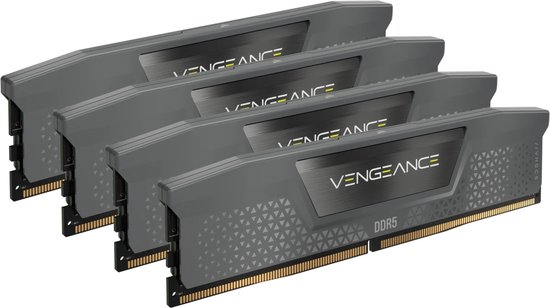 Corsair Vengeance CMK64GX5M4B6000Z36, 64 GB, 4 x 16 GB, DDR5, 6000 MHz, 288-pin DIMM