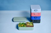 Mepal Take a Break Large Lunchbox, 1500 ml inhoud, broodtrommel met scheidingswand - ideaal voor maaltijdvoorbereiding, vaatwasmachinebestendig, ABS, nordic pink