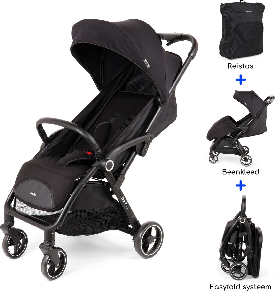 Kinderkraft APINO - Kinderwagen - Automatisch opvouwbaar