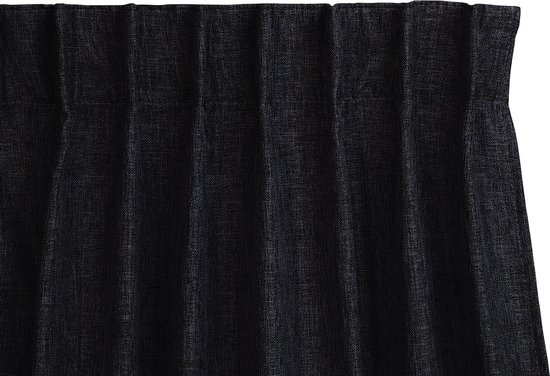 LIFA LIVING Rideau Occultant Avec Crochets Beige, Rideau Opaque Fenêtre 100 % Polyester, Rideau Isolant Anti Lumière pour Chambre et Salon, 150 x 260 cm