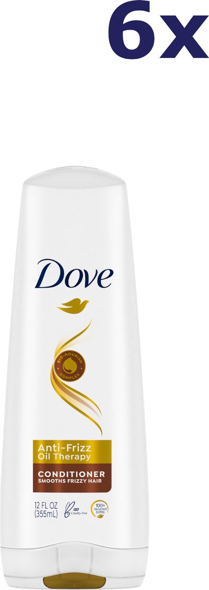 6x Dove Conditioner – Anti Frizz 200 ml