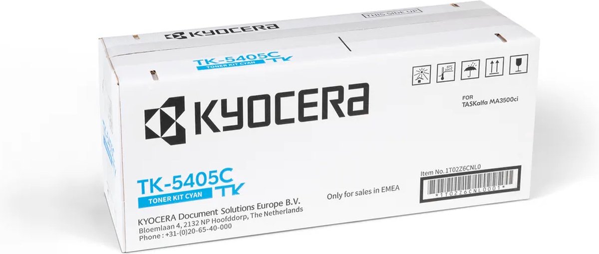 KYOCERA TK-5405C, 10000 pagina's, Cyaan, 1 stuk(s)