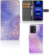 Coque adaptée pour Xiaomi Redmi Note 12 5G | Poco X5 Aquarelle Violet