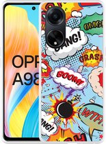 Cazy Hoesje geschikt voor Oppo A98 5G Comic