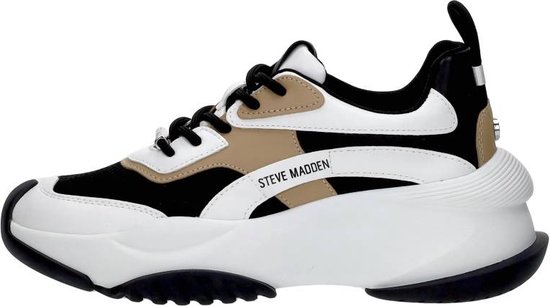 Steve Madden Belissimo Lage sneakers - Dames - Zwart - Maat 41