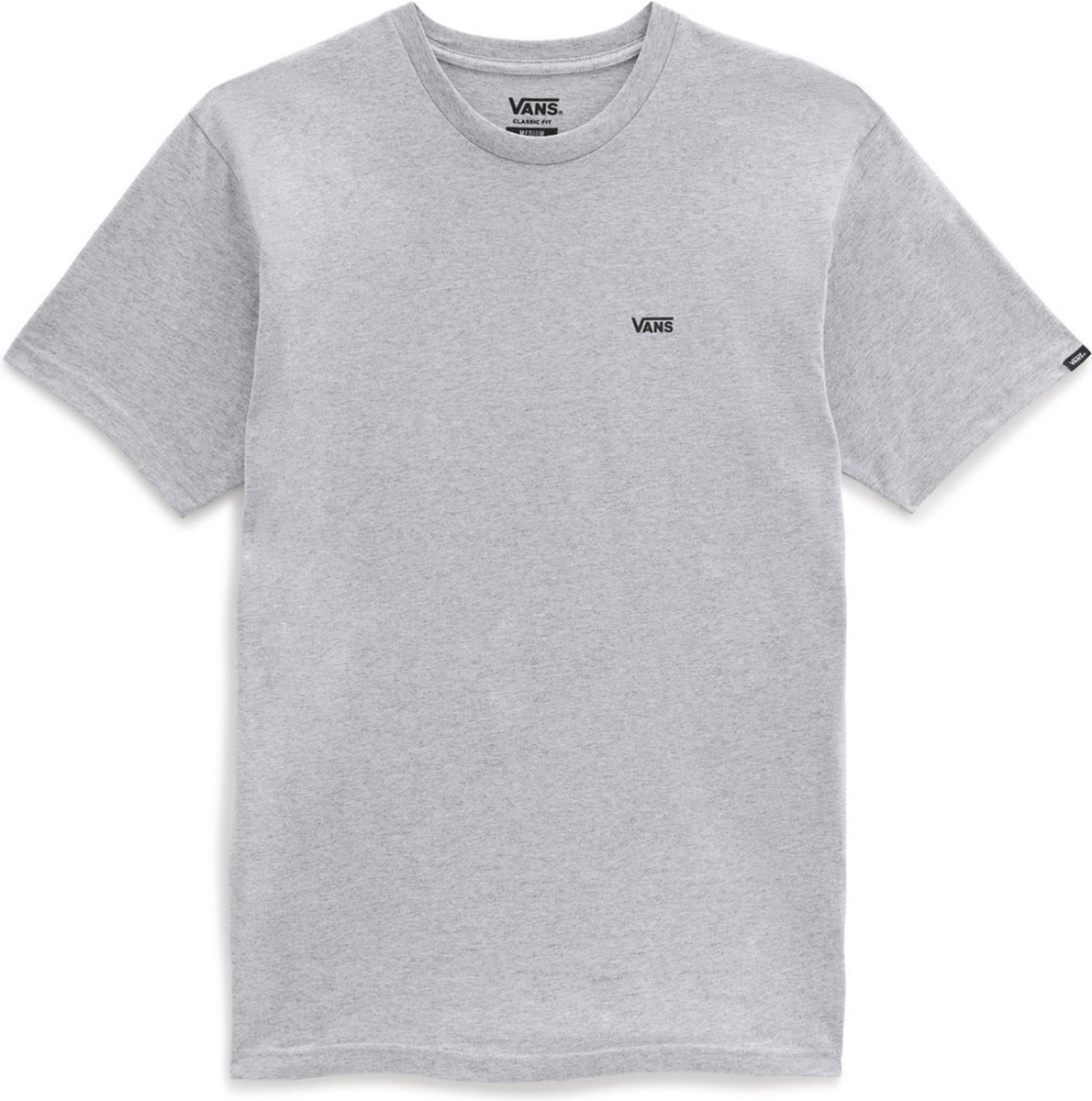 Vans Herren T-Shirt Left Chest Logo Tee Athletic Heather- -XXL Blauw