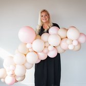 Studio Hip Hooray - Soft pink DIY Ballonslinger