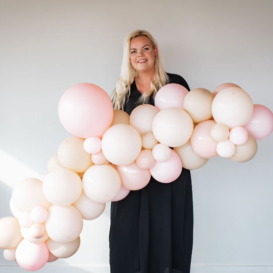 Foto: Studio hip hooray soft pink diy ballonslinger