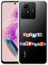 Étui Cazy adapté à Xiaomi Redmi Note 12S Choisissez le Happiness